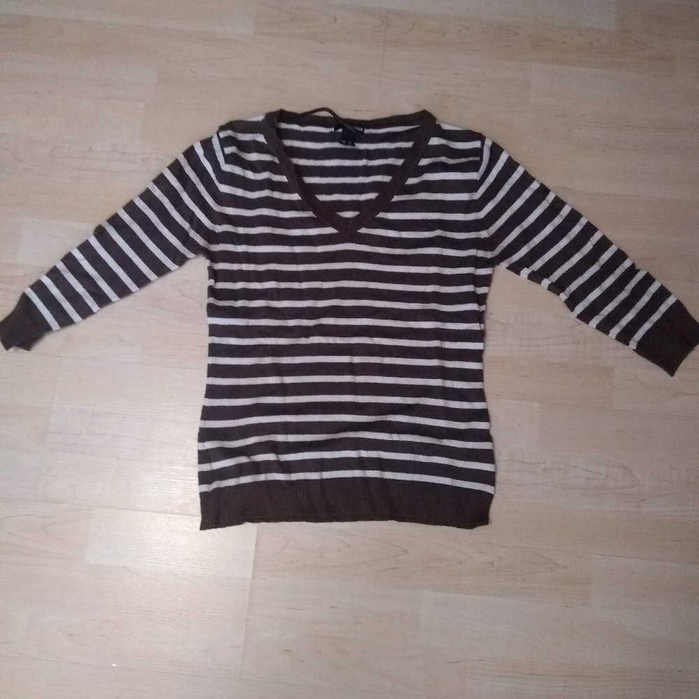 Brown Striped Sweater - H&M